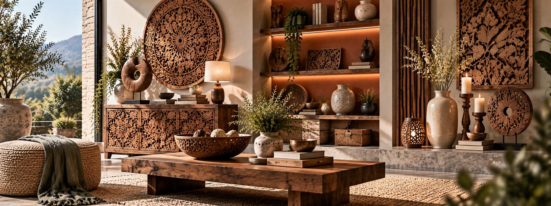 Home Decor — handcrafted solid wood furniture