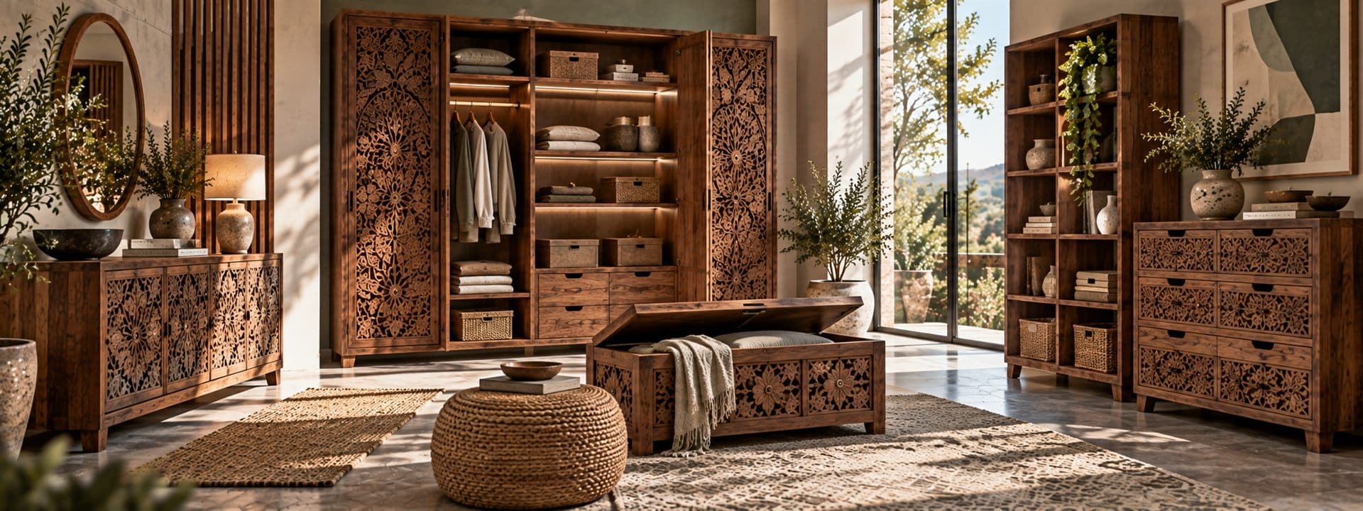 Storage — handcrafted solid wood furniture