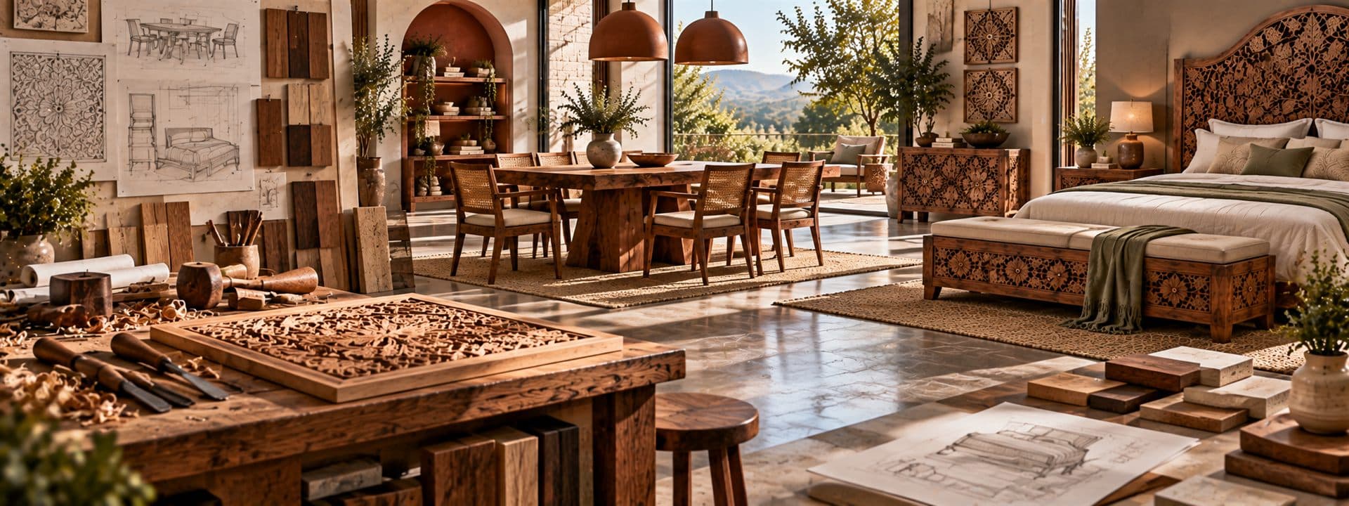 Custom Furniture — handcrafted solid wood furniture