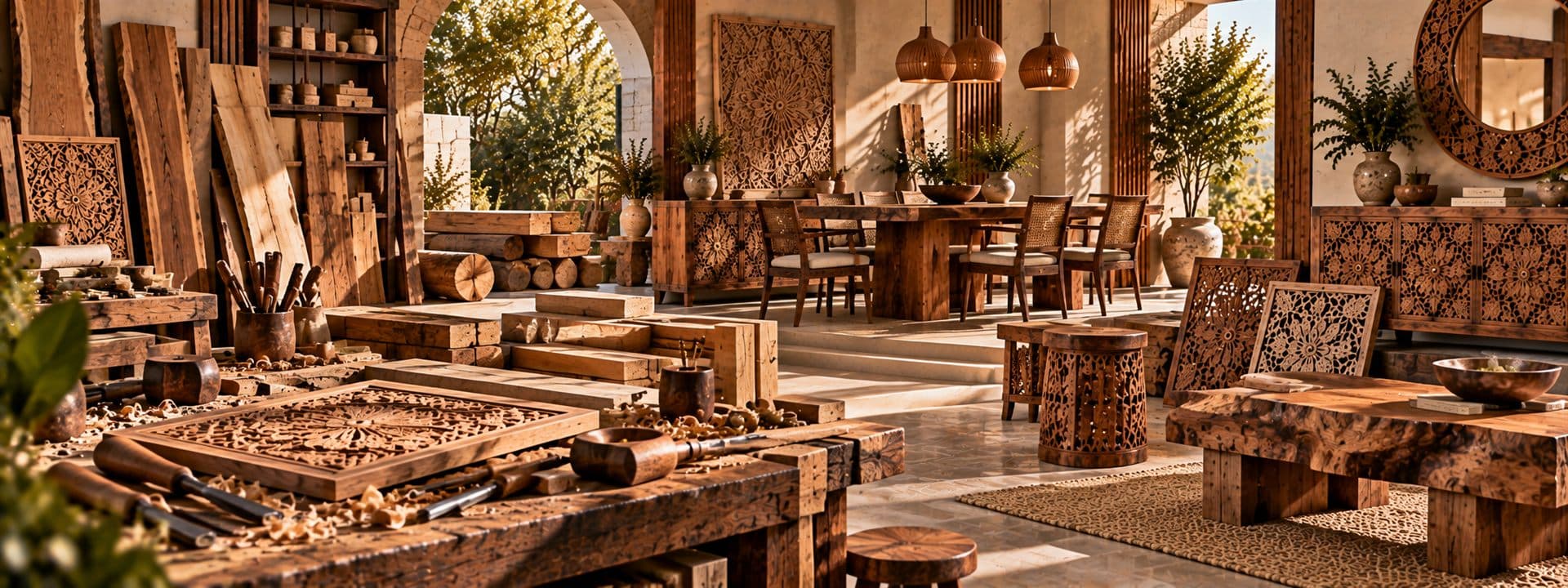 Our Craft — handcrafted solid wood furniture