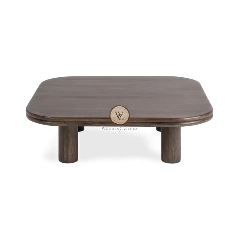 Mango Wood Round Coffee Table 2, another view