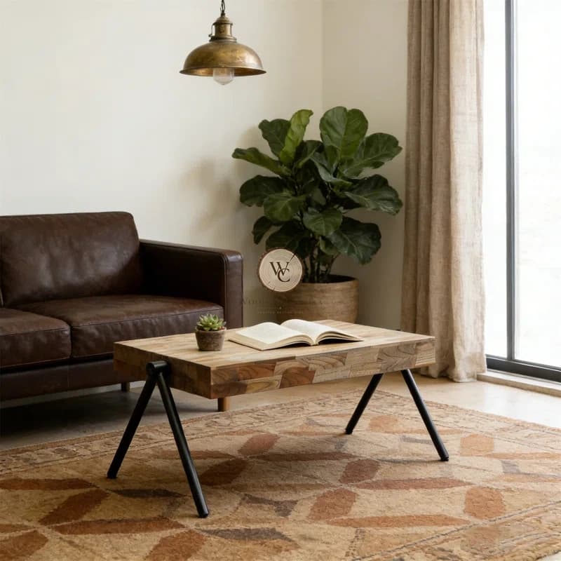 Mango Wood Coffee Table 3, another view