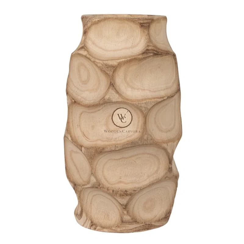 Mango Wood Decorative Vase