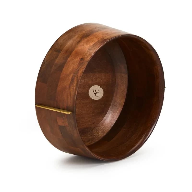 Mango Wood Serving Bowl, another view