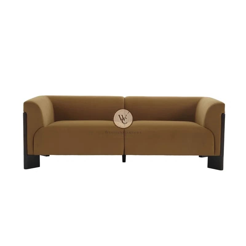 Sheesham Wood Loveseat / 2-Seater Sofa 2, another view
