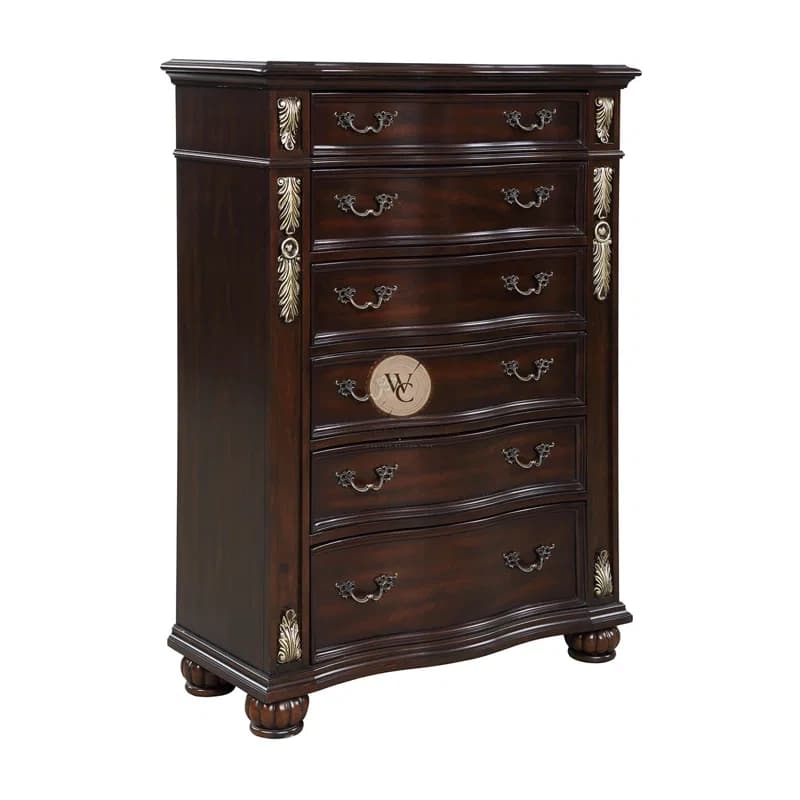 Sheesham Wood 6-Drawer Chest