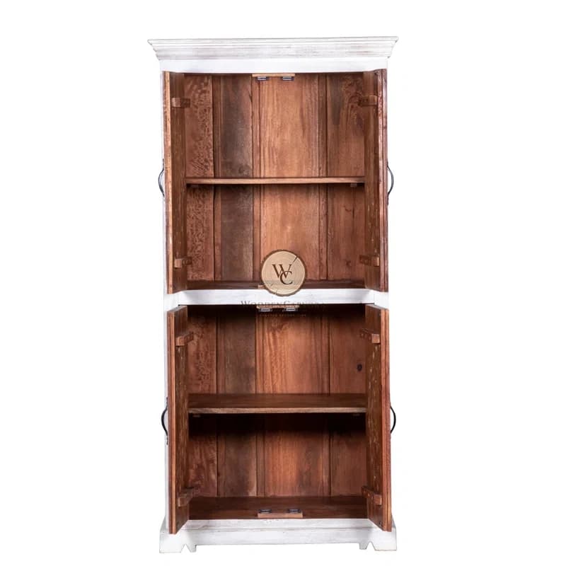 Sheesham Wood Hand-Carved Armoire, another view