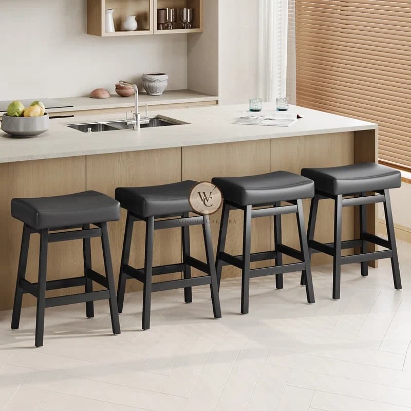 Sheesham Wood Bar Stool 4