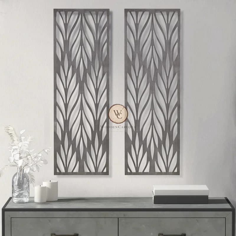 Mango Wood Wall Art / Wall Decor 4