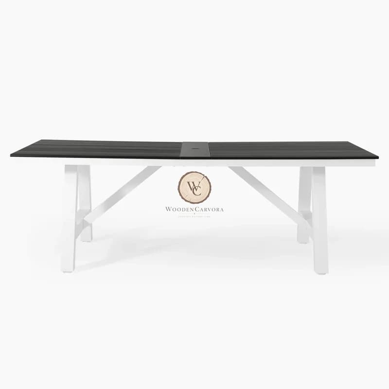 Teak Wood Rectangular Outdoor Table
