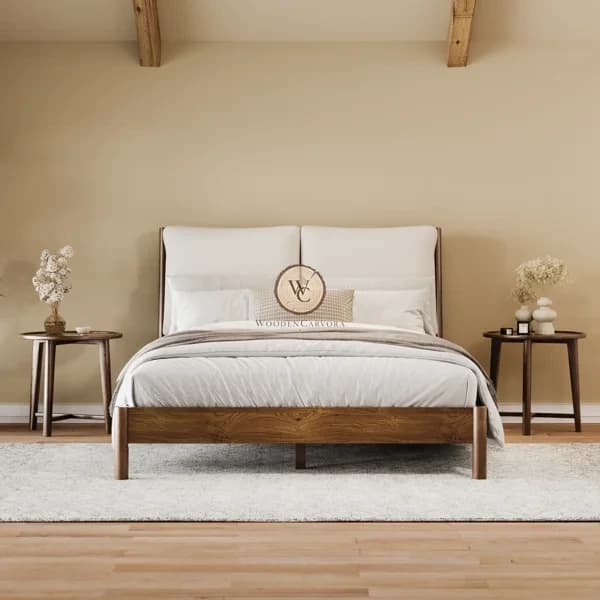 Sheesham Wood Bed 19, another view