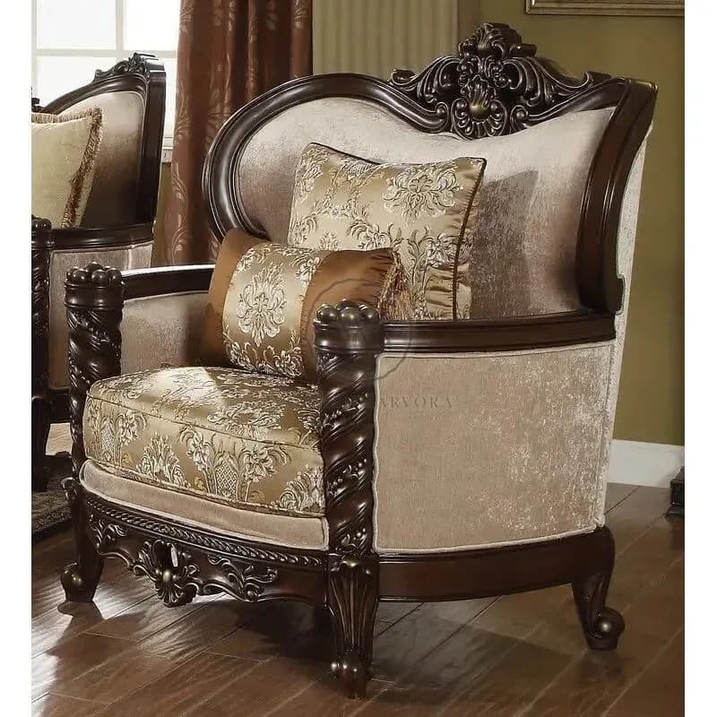 Ferriday Wide Wingback Chair, another view