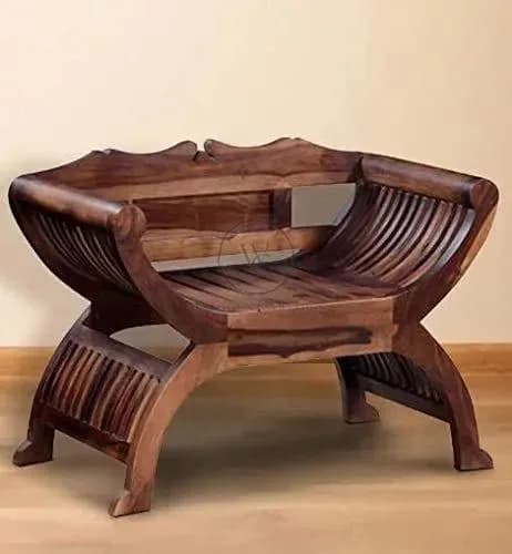 Handicrafts Attractive Look Or Standard Size Easy to Comfort Arm Seating Chair Made in Pure Sheesham Wood