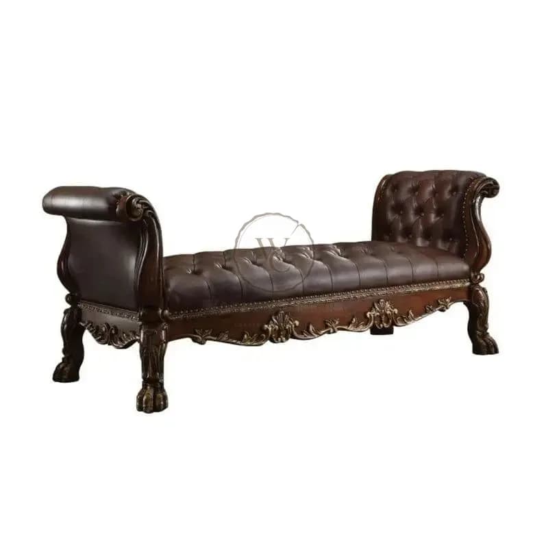 Lissandra Upholstered Bench, another view